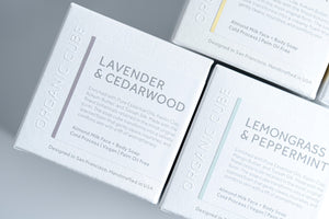 Lavender & Cedarwood Face + Body Soap